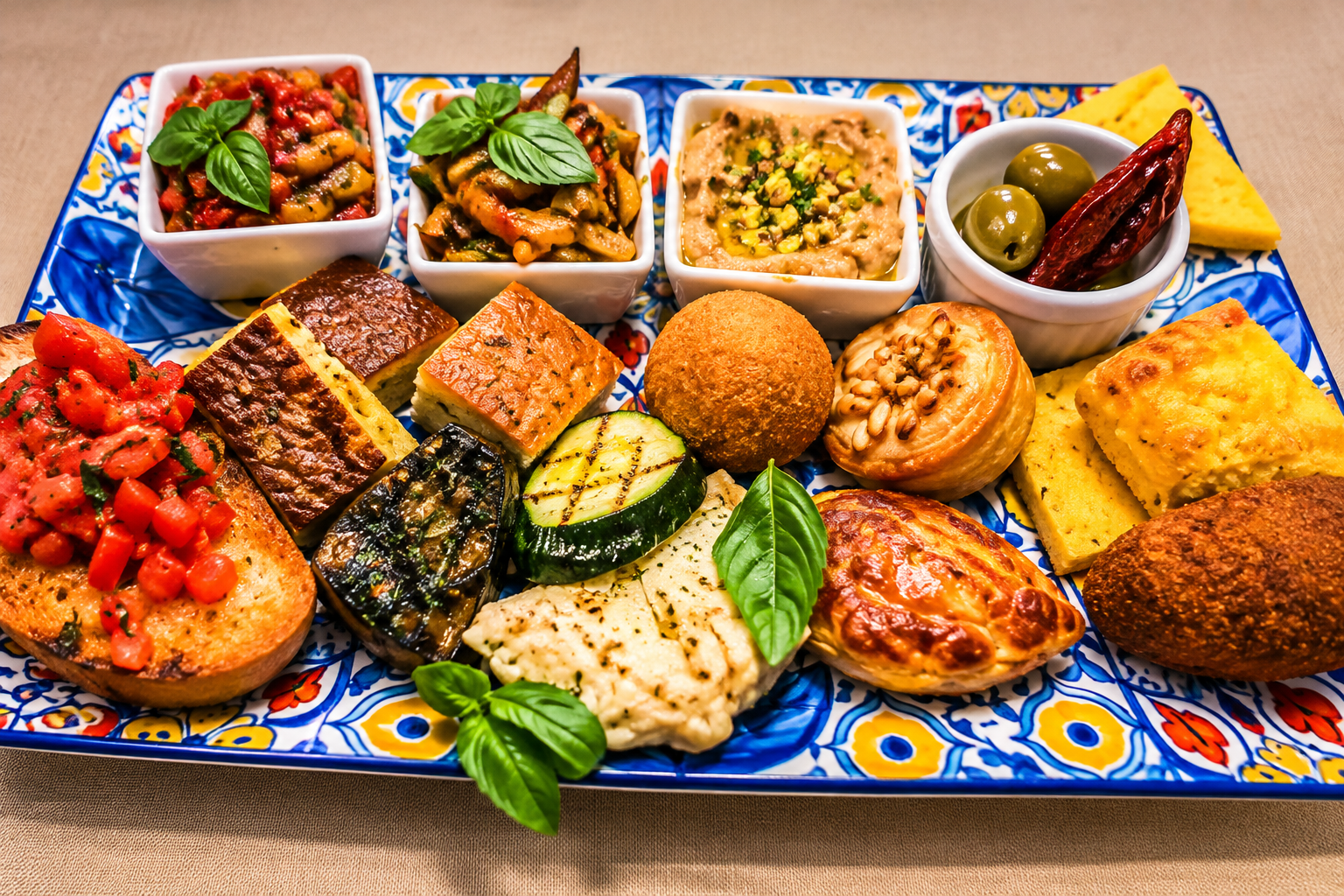 Antipasto della Trattoria del Goloso