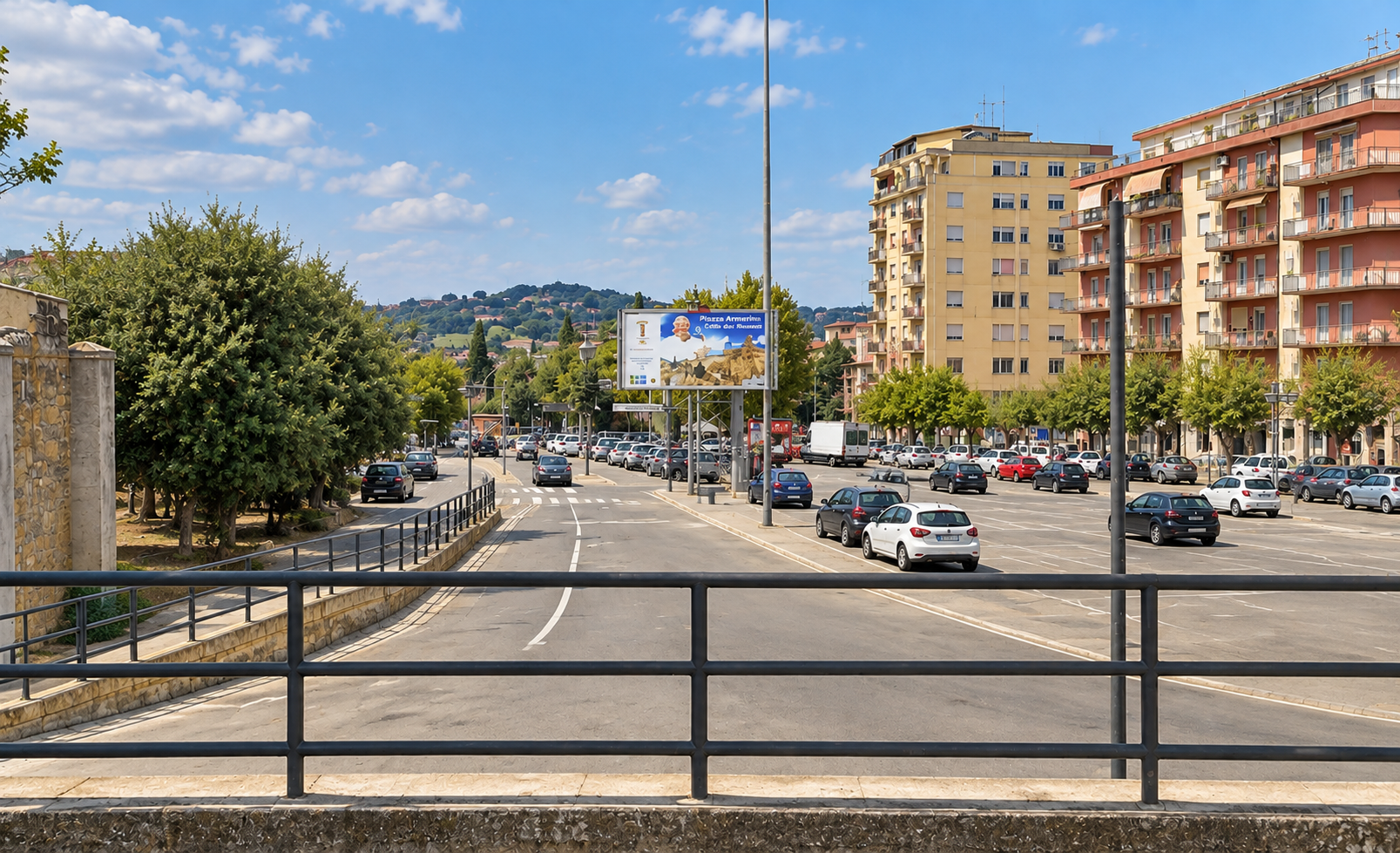 Parcheggio urbano Mediterraneo a Piazza Armerina