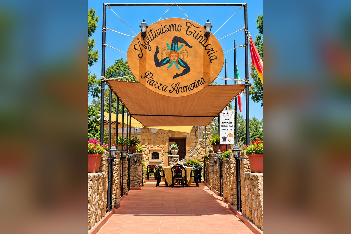 Ingresso Agriturismo Trinacria Piazza Armerina, immagine elaborata
